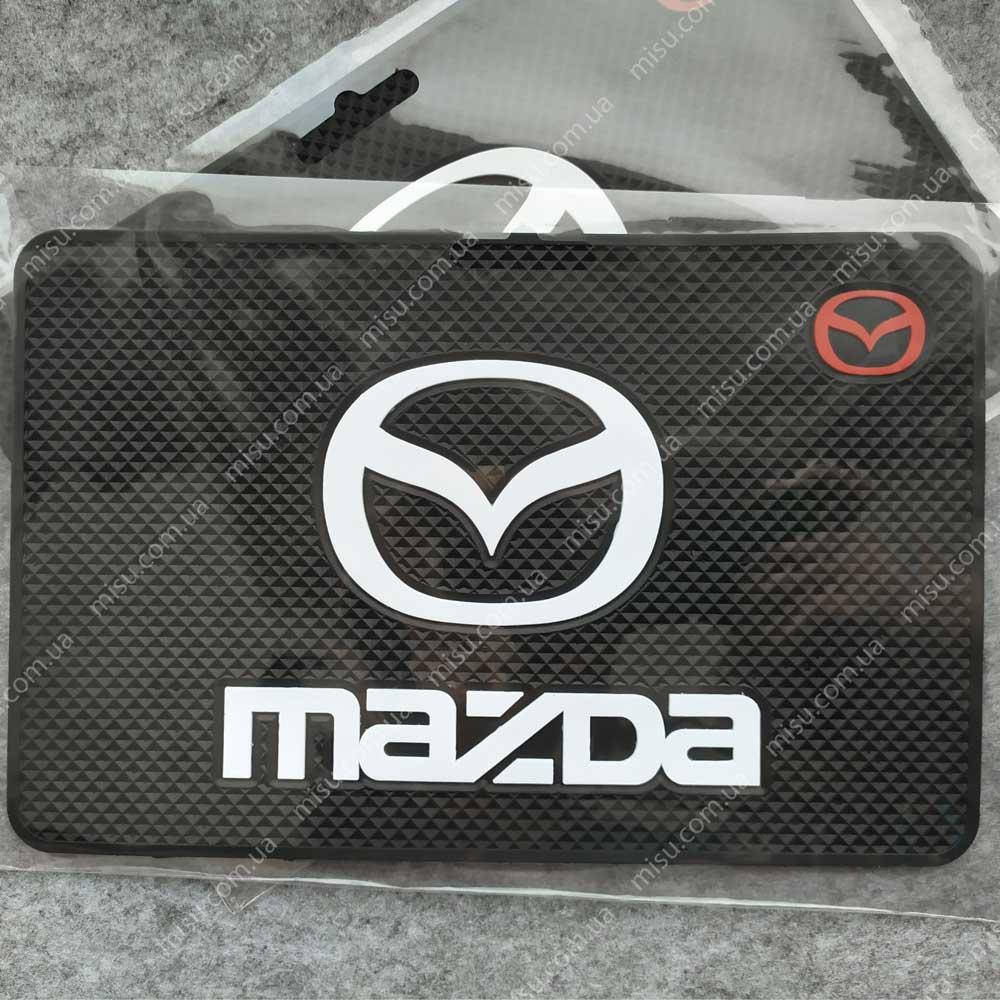 

Коврик на торпедо антискользящий Mazda