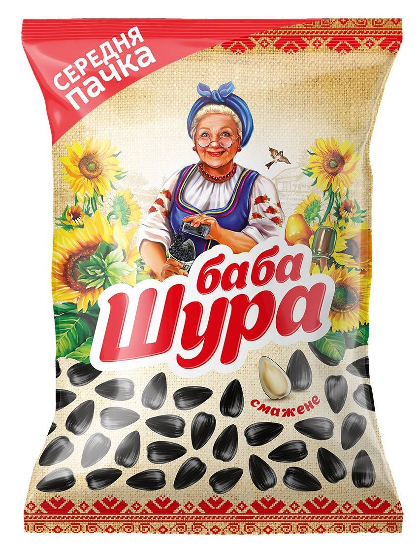 

Семечки подсолнечника жареные "Баба Шура" 110г