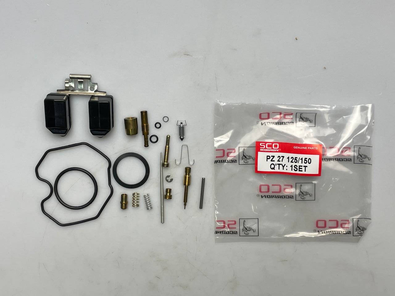 

Ремкомплект карбюратора PZ27 SCO SCORPION(TAIWAN)