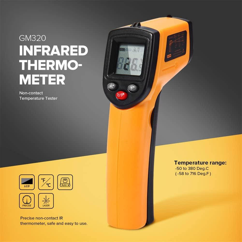 

Инфракрасный бесконтактный термометр пирометр RZ GM320 -50 ~ +320 °С