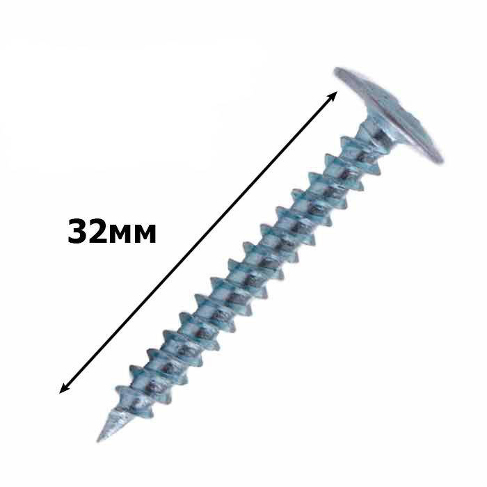 

Саморез прессшайба острый 4,2х32 (500шт.)