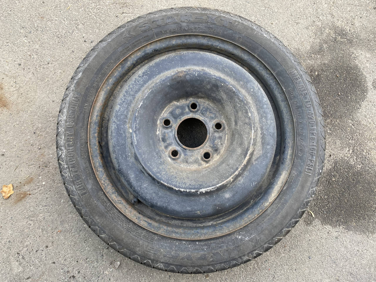 

Докатка (запаска) R17 5x127