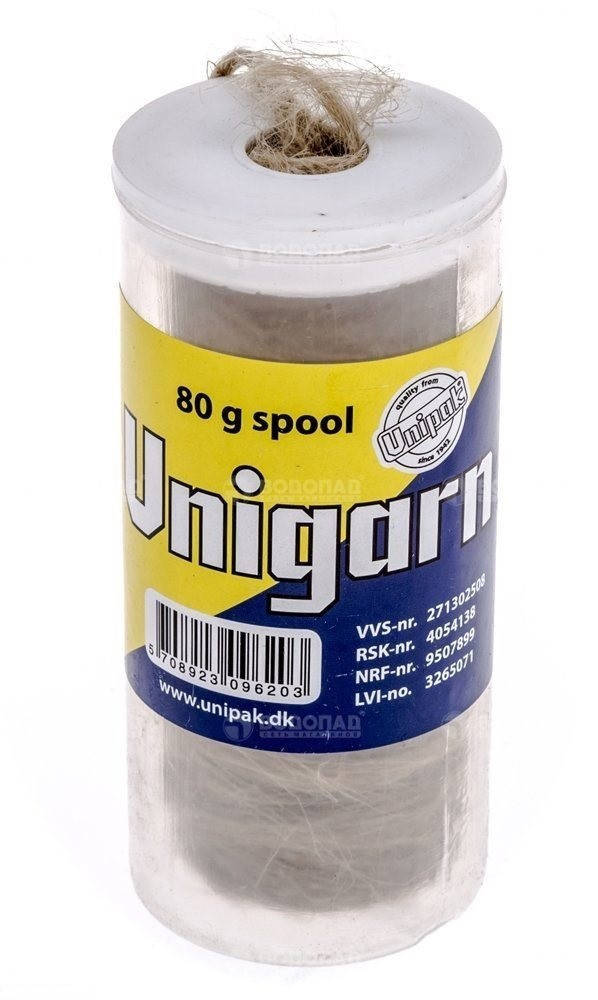 

Лён сантехнический Unigarn (40 г катушка в контейнере)