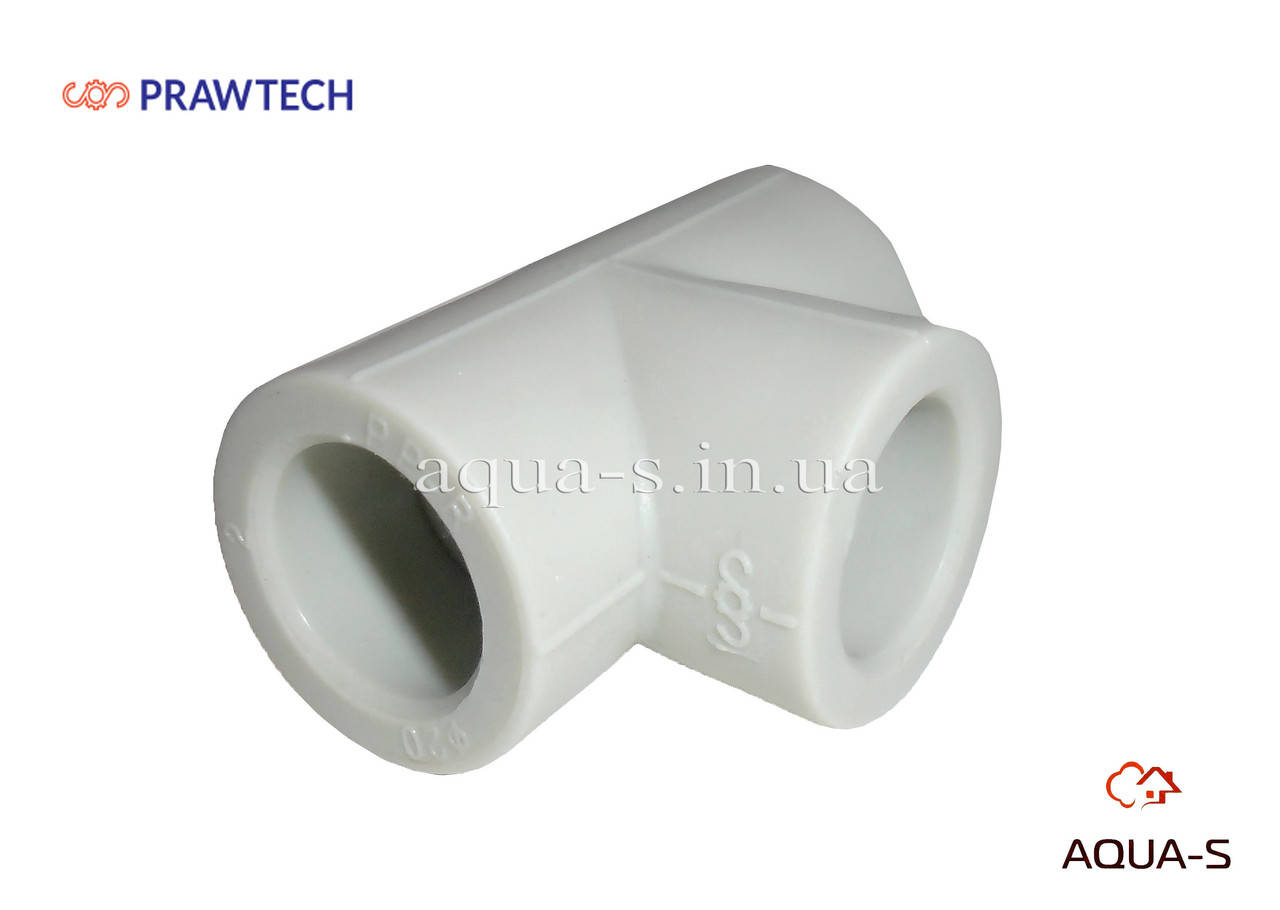 

Тройник равносторонний Prawtech PPR Dn 32 для полипропиленовой трубы (Польша)