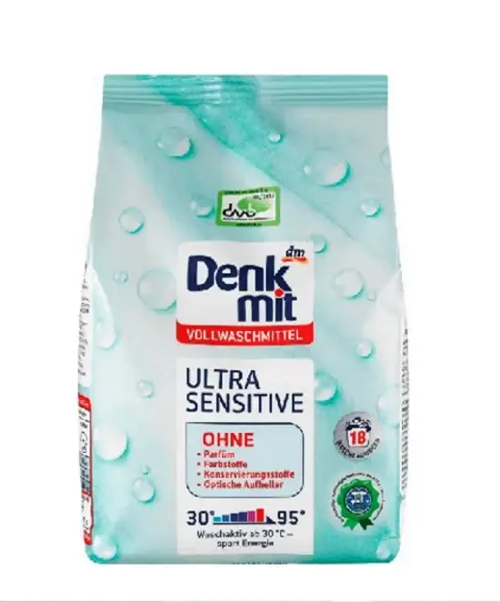 

Порошок для стирки Denk Mit Sensitive 1,215 г