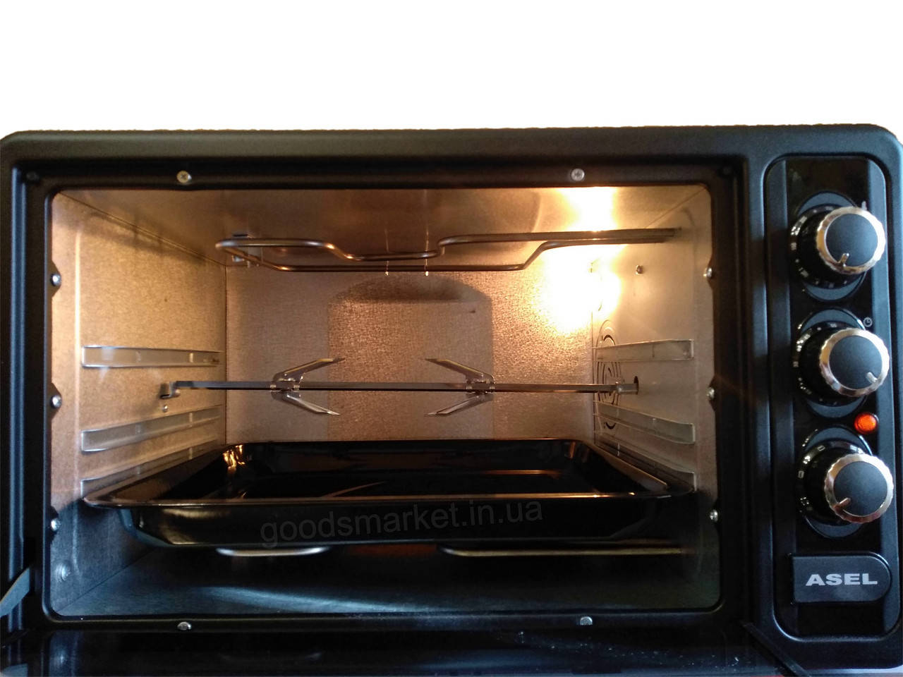 

Духовка электрическая ASEL с конвекцией, подсветкой, грилем AF40-34