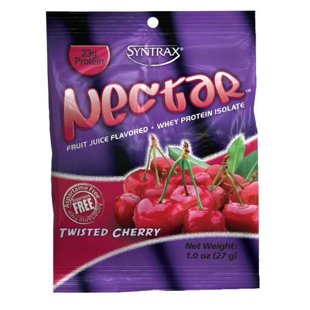 

Изолят протеин Nectar Grab N Go 27g (Twisted Cherry)
