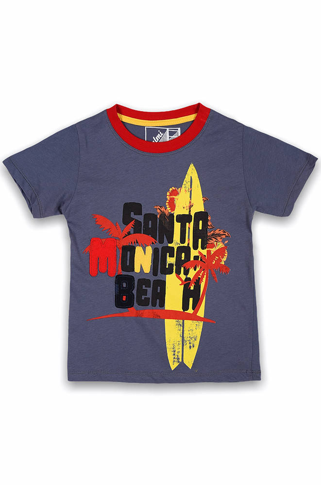 

Футболка детская тёмно-серая AAA 130136M