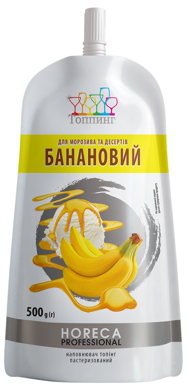 

Топпинг Банан в упаковке дой-пак, 500 г