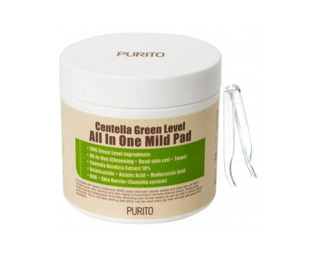 

Purito Centella Green Level All In One Mild Pad Увлажняющие пэды с центеллой