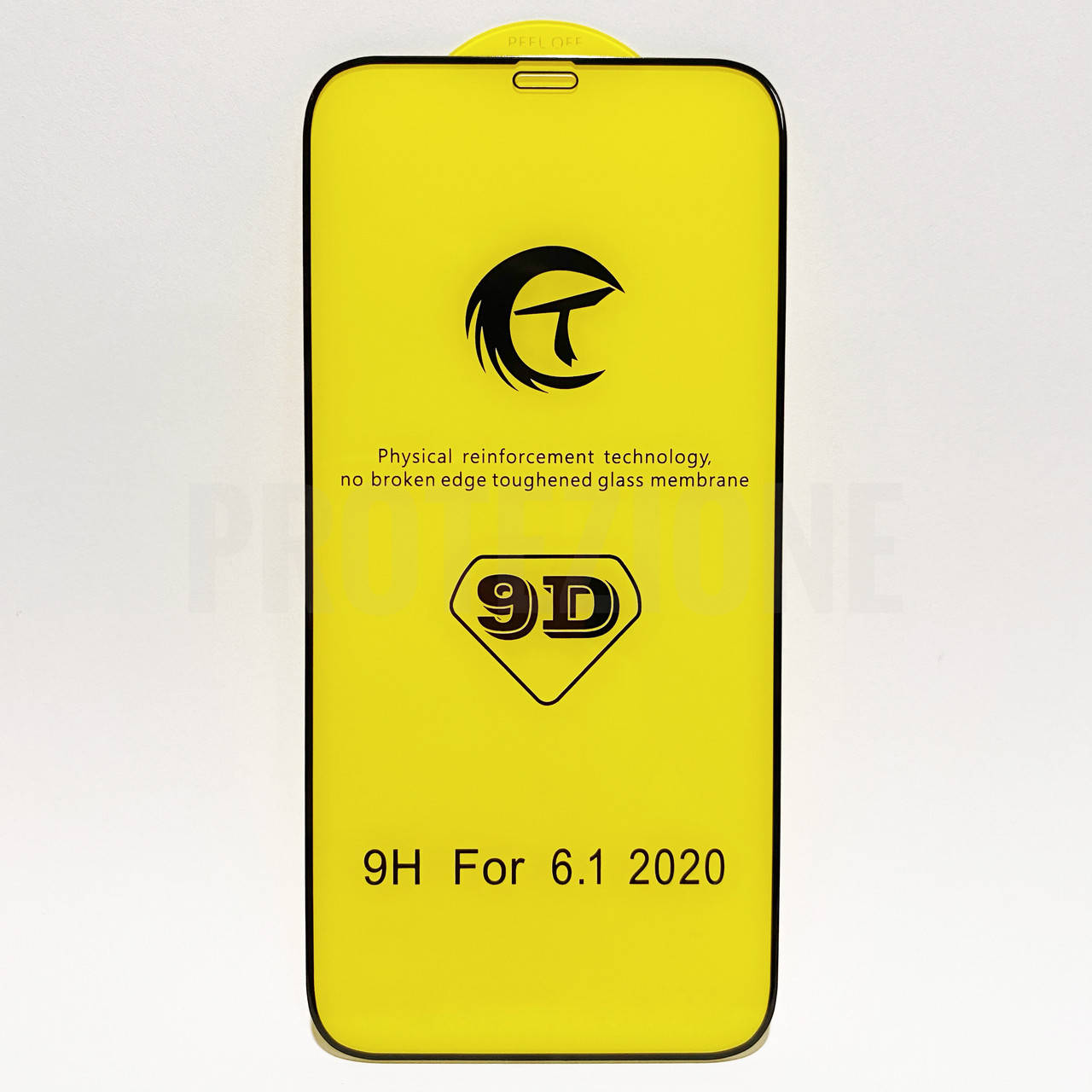

Защитное стекло 9D для айфона iPhone 12 / 12 Pro - Black, Черный