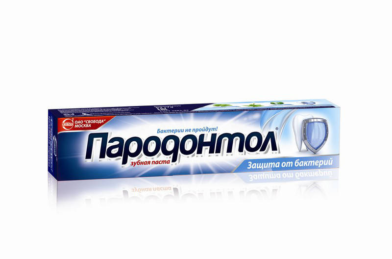

Зубная паста "Пародонтол"ЗАЩИТА ОТ БАКТЕРИЙ