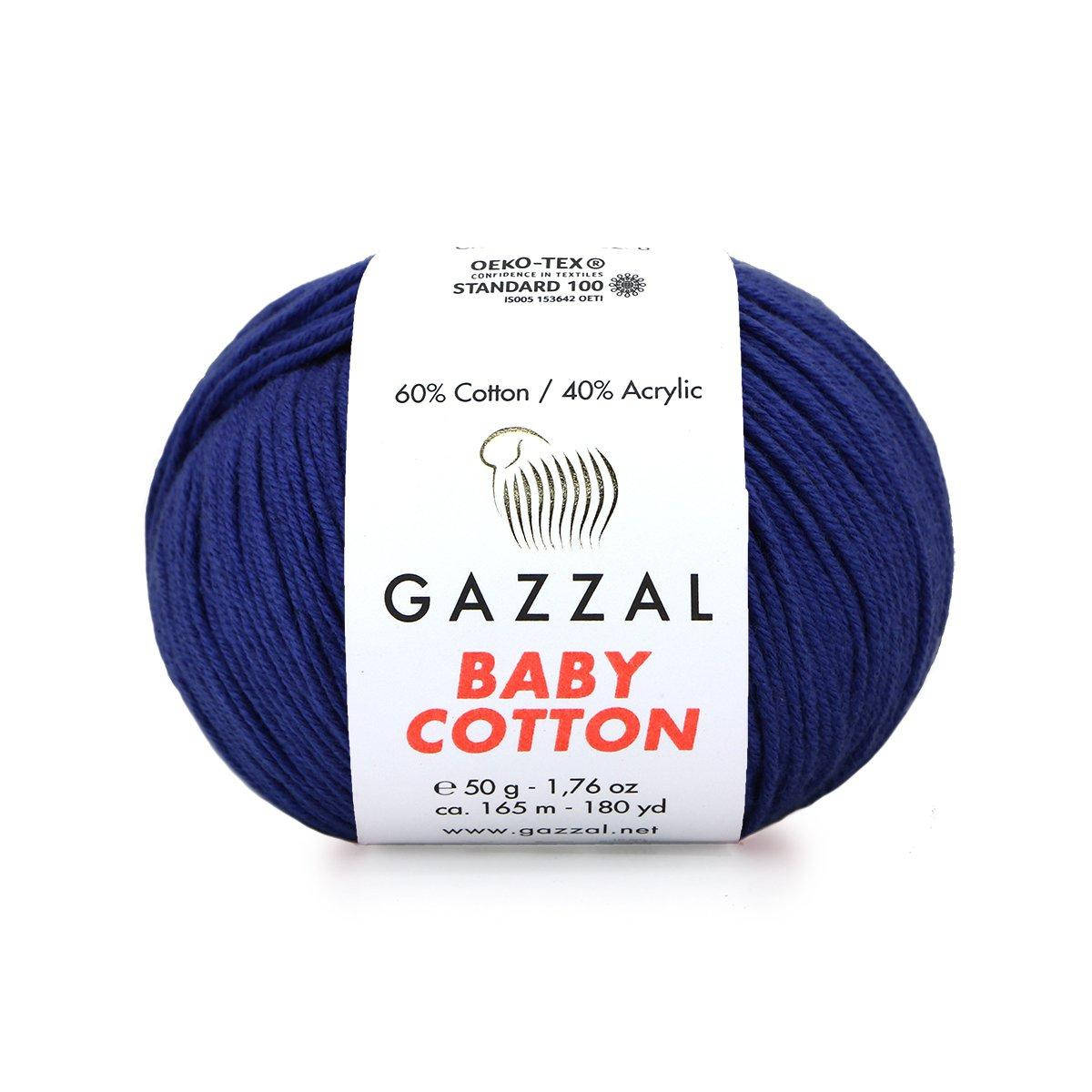 

Gazzal Baby Cotton № 3438 темно-синий