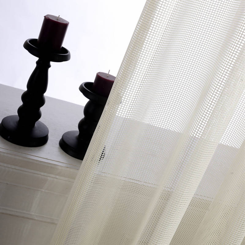 

Тюль сетка крупная шампань, Песочный