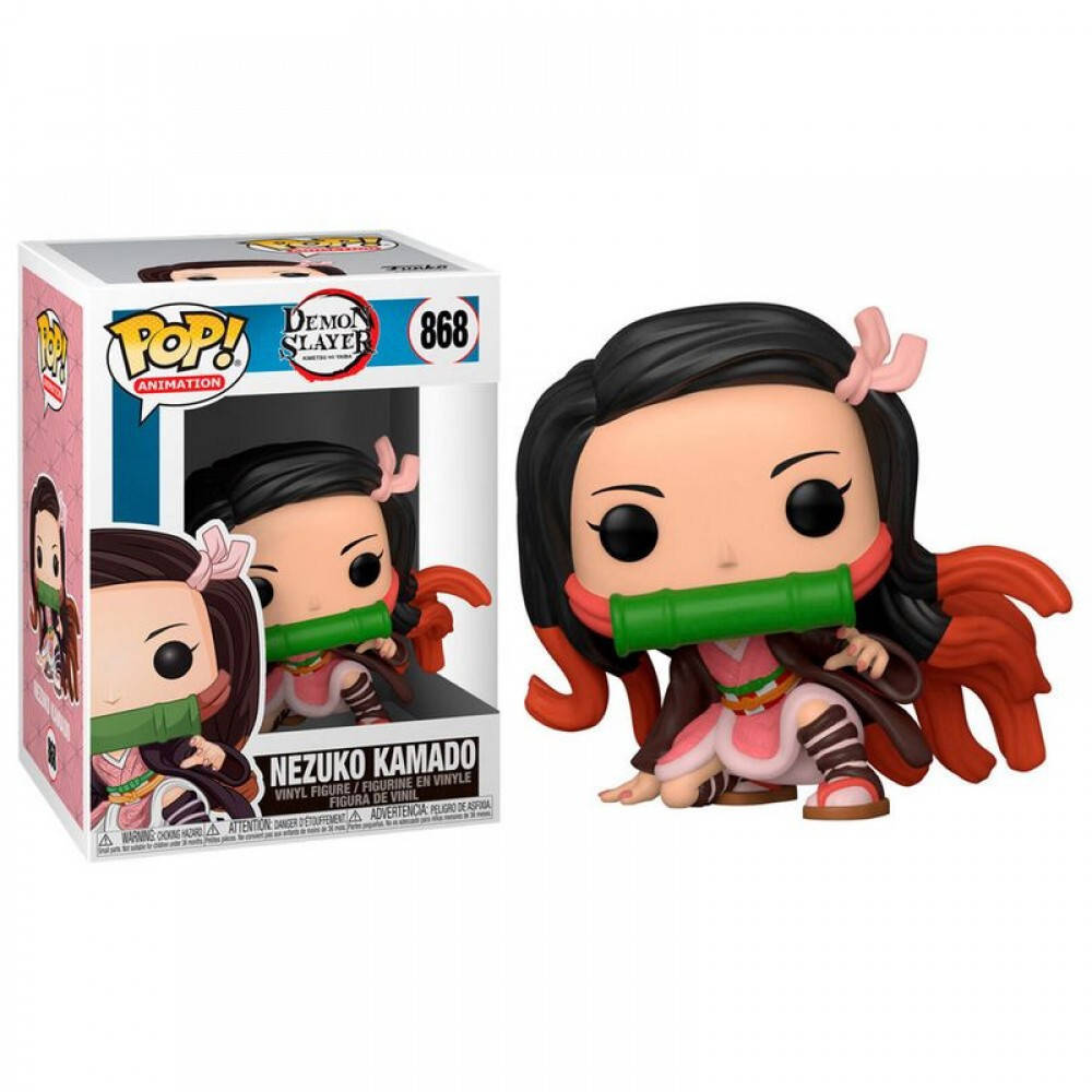

Фигурка Фанко Поп Клинок рассекающий демонов Нэдзуко Камадо Funko Pop Demon Slayer Nezuko Kamado AN DS NK 868
