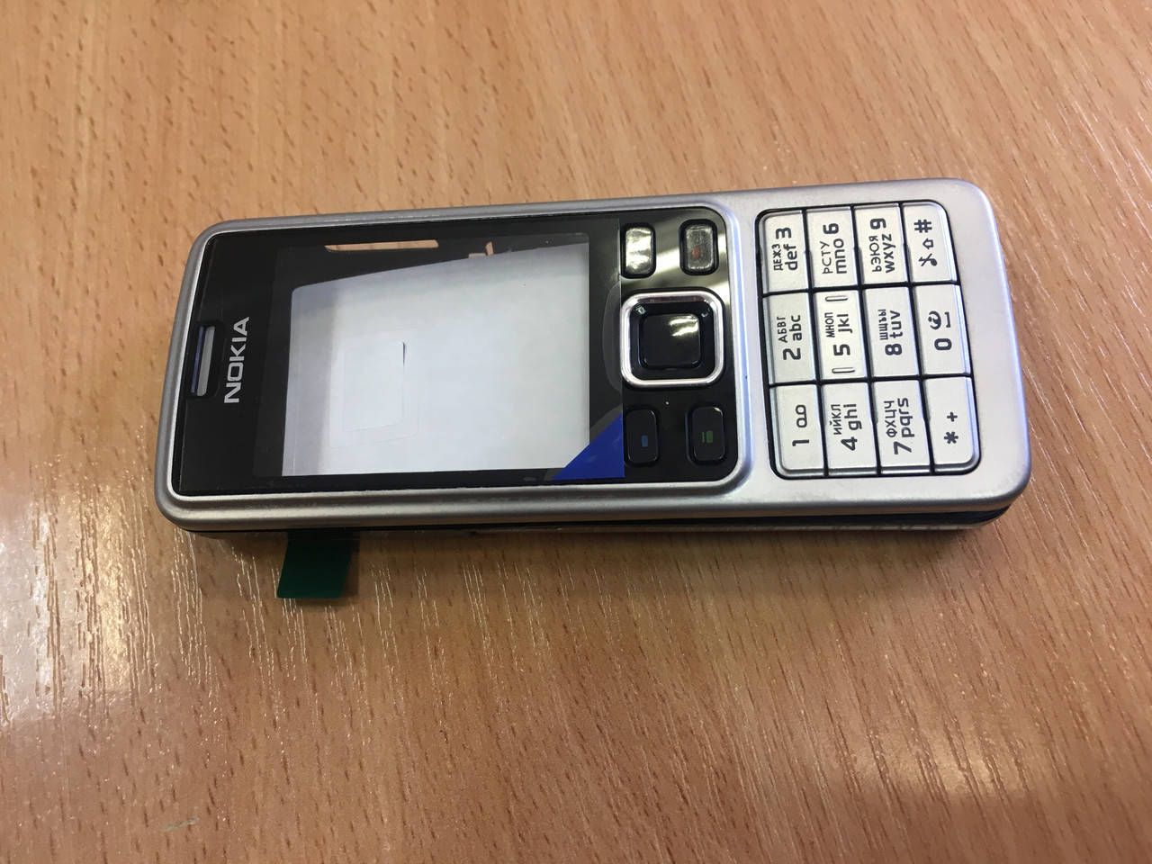 

Корпус для Nokia 6300 полный с клавиатурой.Сталь.