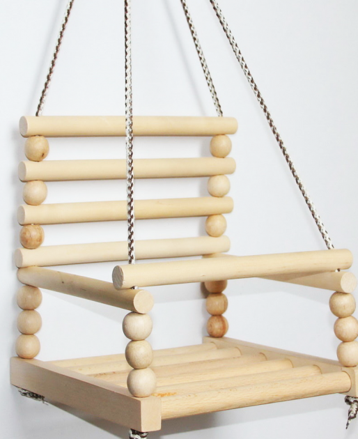 

Качели детские деревянные закрытые, качеля подвесная БУК 1-30