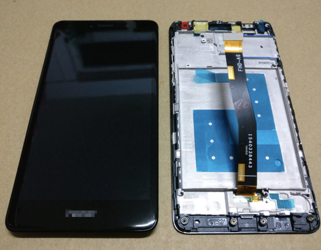 

Дисплей (экран) для Huawei Honor 6X (BLN-L21)/Mate 9 Lite/GR5 (2017) + тачскрин, черный, с передней панелью