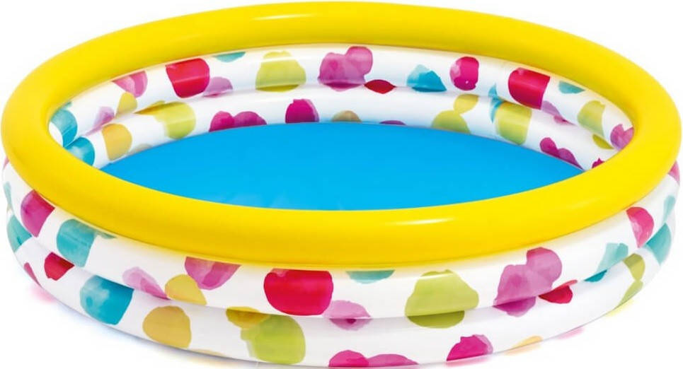 

58449 бассейн детский "Веселая геометрия" 168*38см