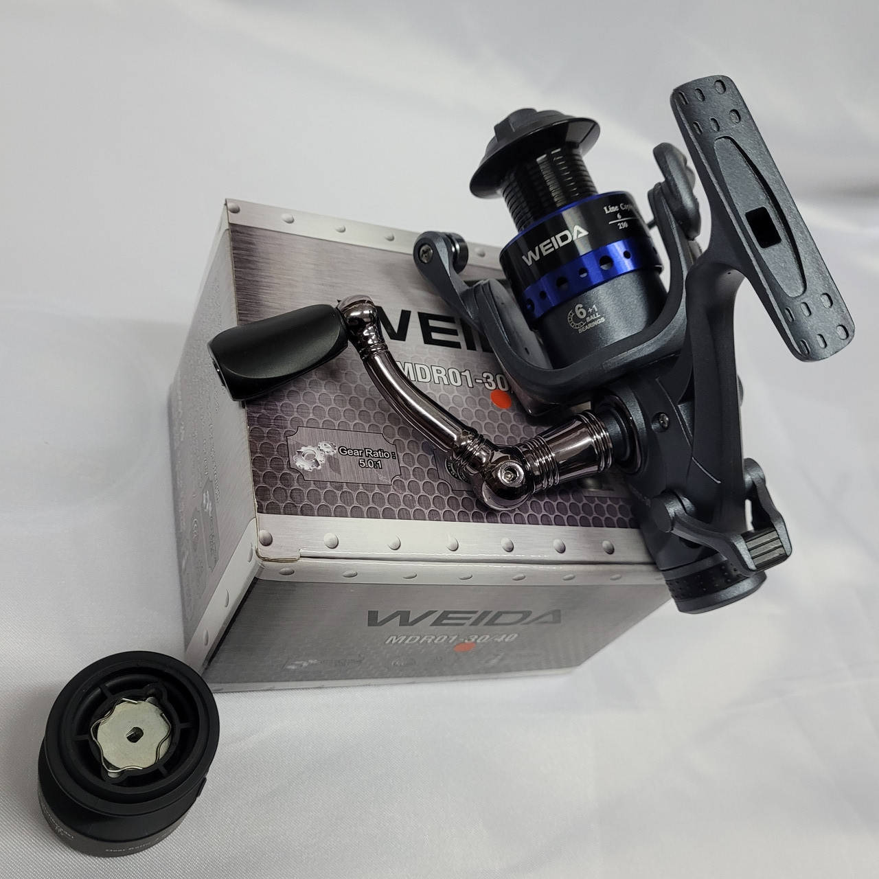 

Катушка с бейтранером Weida (Kaida) MDR 01-30 (удлиненная шпуля 6+1 ВВ)