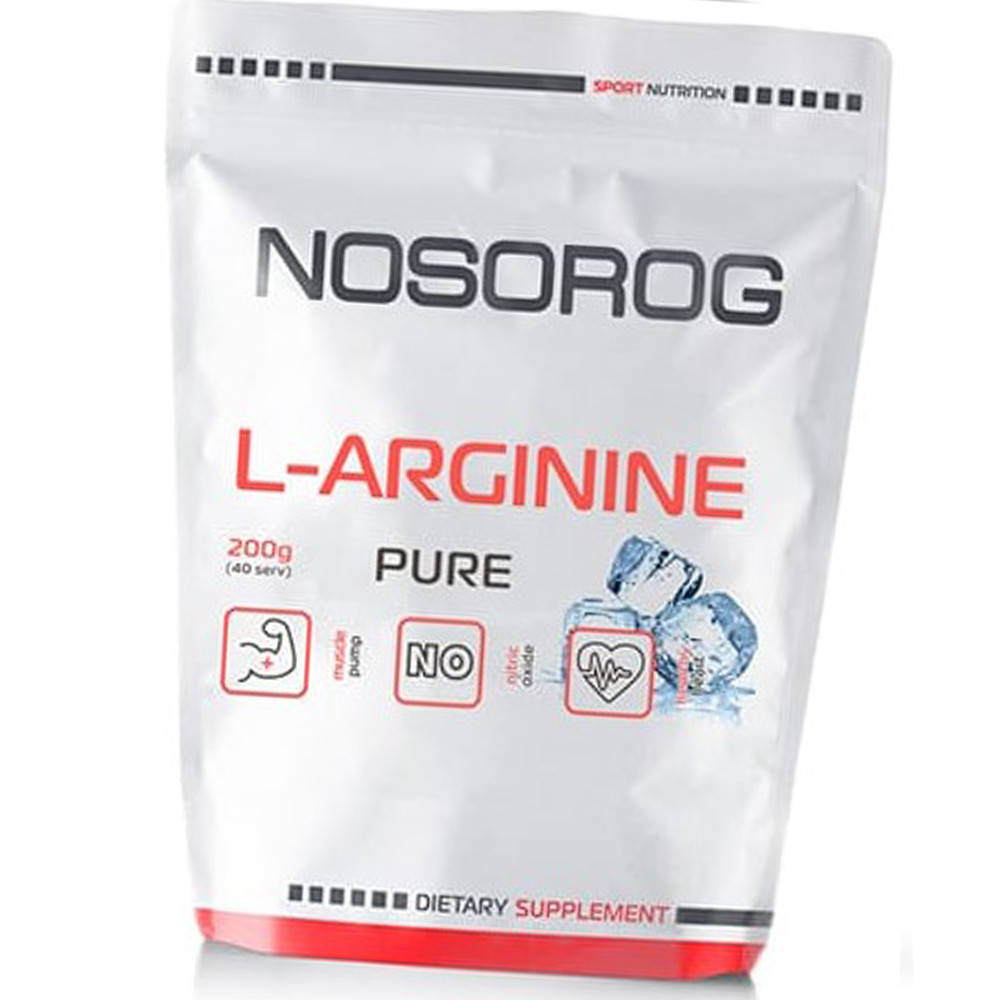 

Аргинин в порошке Nosorog L-Arginine 200 г без вкуса