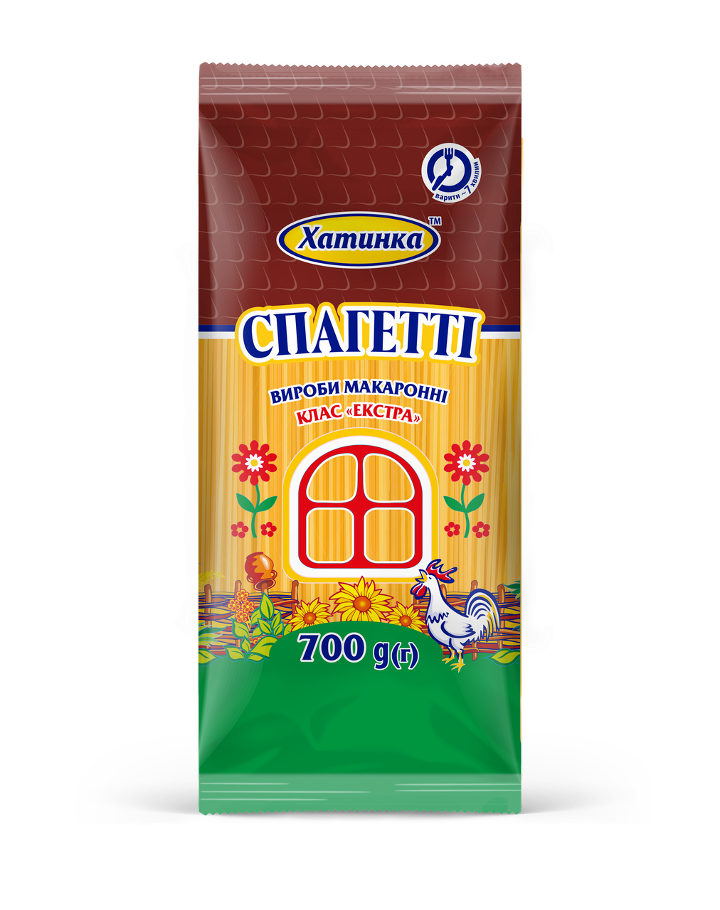 

Макаронные изделия ТМ Хатинка, «Спагетти», 700 гр.