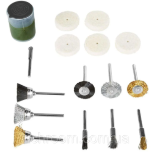 

Набор щеток и полировальных дисков PARKSIDE PMZS 50 A1, 16 шт. насадки для шлифования и полировки