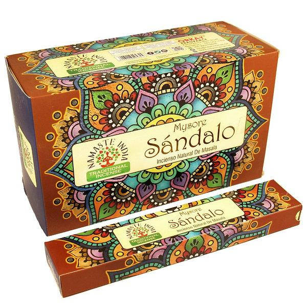 

Пахощі Orkay Fragrance Mysore Sandalo 15г масальні, благовония Оркей с ароматом Сандала, УТ-00004520, Аюрведа
