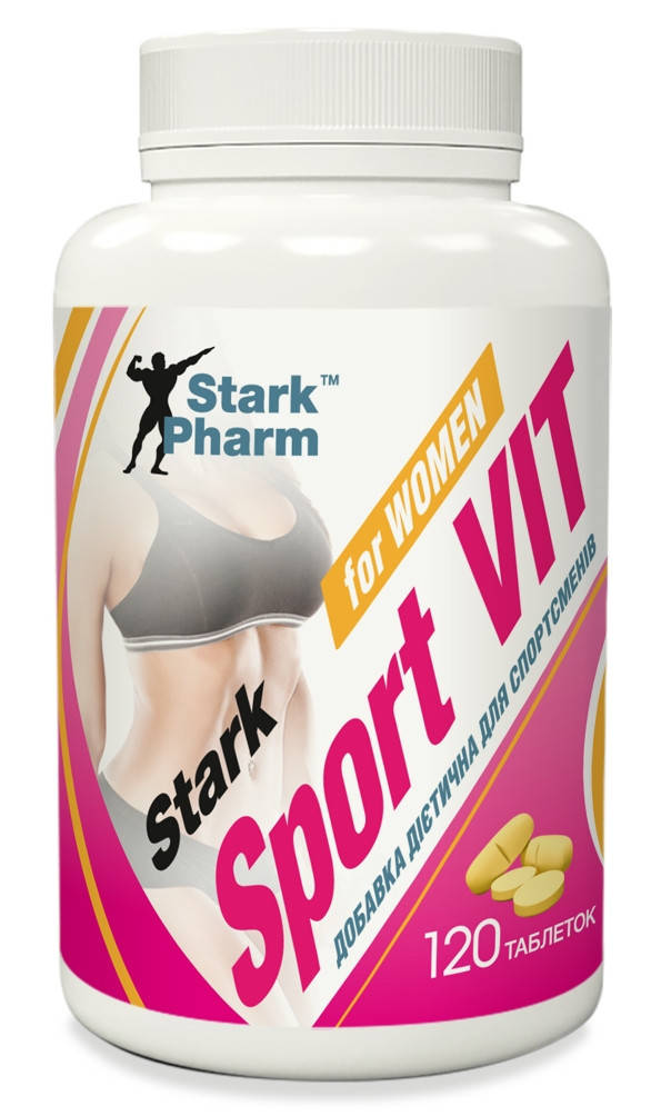 

Витамины для спортсменов Stark Pharm - Sport Vit for Women (120 таблеток)