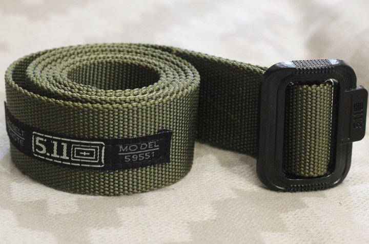 

Тактический ремень 5.11 tactical, 4 см, цвет оливковый