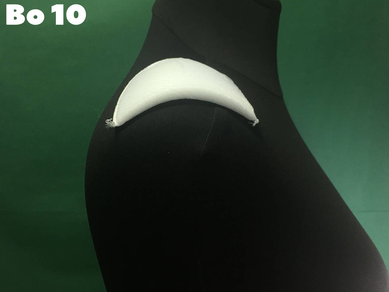 

Плечевая накладка Подплечники втачные обшитые белые 10мм