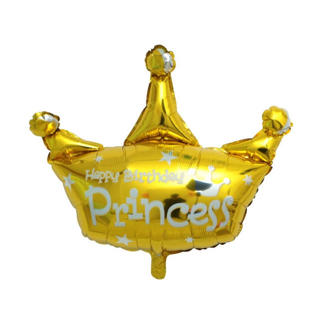 

Фольгированный шар Корона золотая 82х74 см (Китай) в упаковке, Золотистый