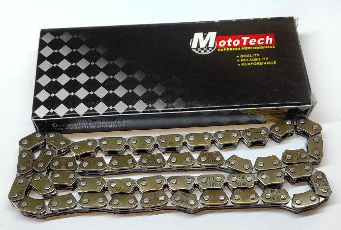 

Цепь распредвала (ГРМ) 4T GY6 125-150 (2x3-90L) "MotoTech" Taiwan