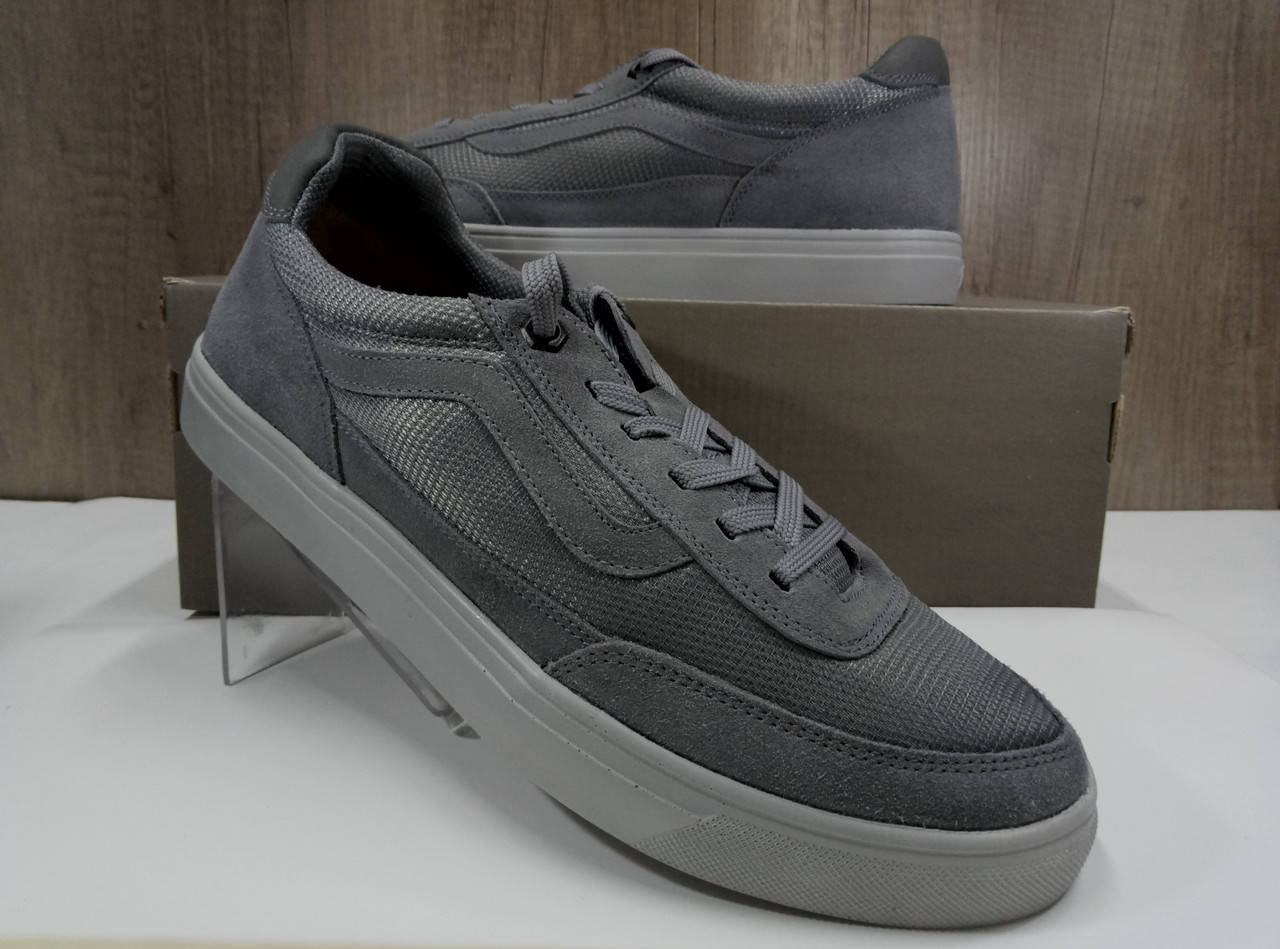 

Туфли-кеды мужские из натуральной замши-текстиля МИДА 110579 43, Серый