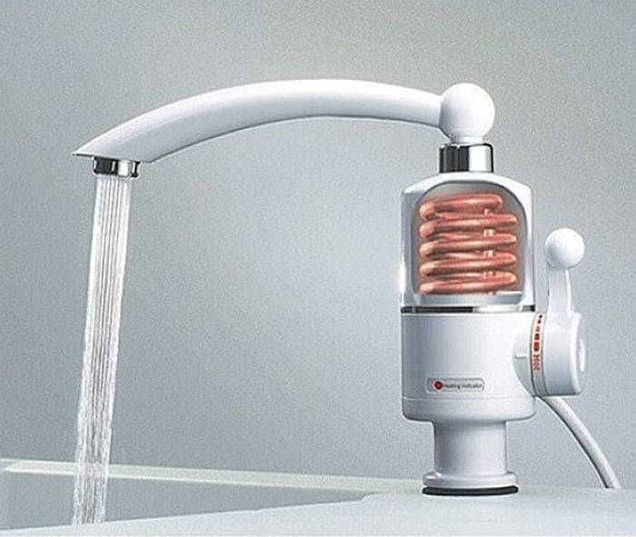 

Кран водонагреватель Delimano, проточный водонагреватель Делимано, Delimao