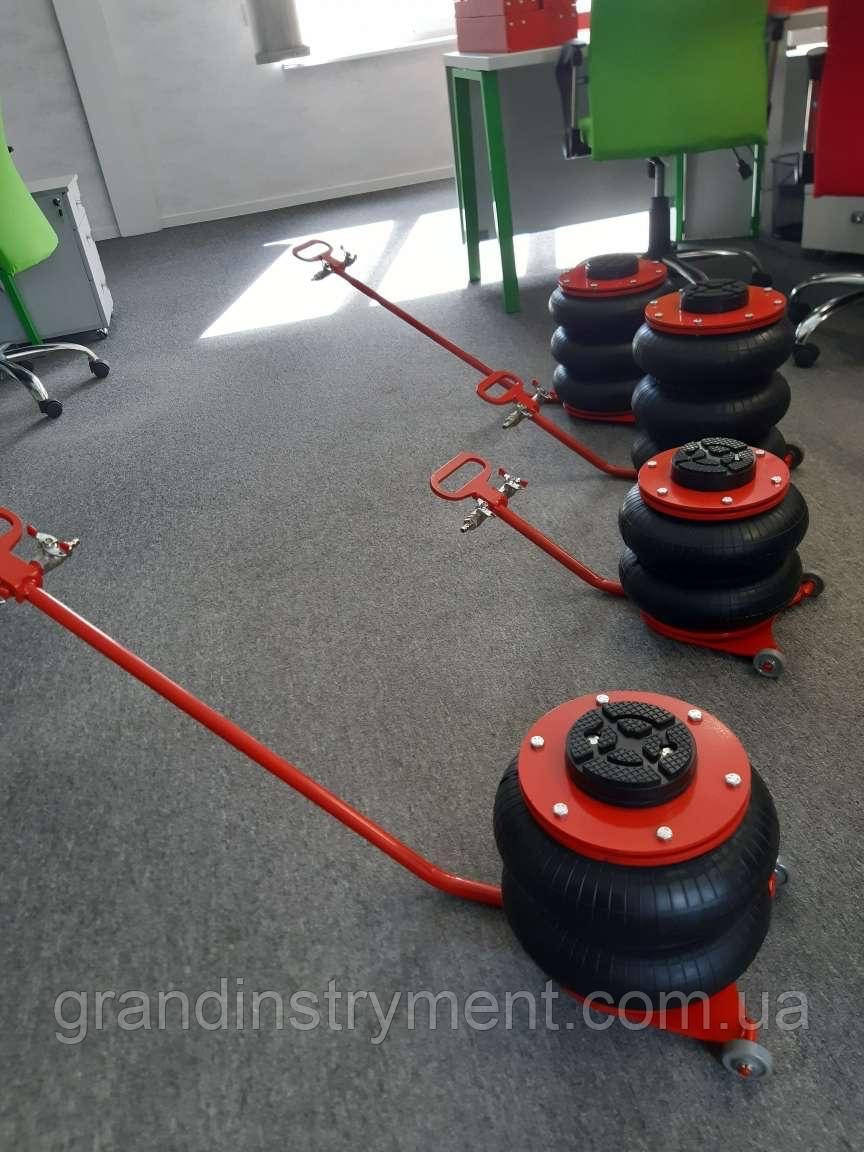 

Домкрат подушка пневматический, пневмодомкрат короткая ручка DPA-2RK 2,8т AIRKRAFT