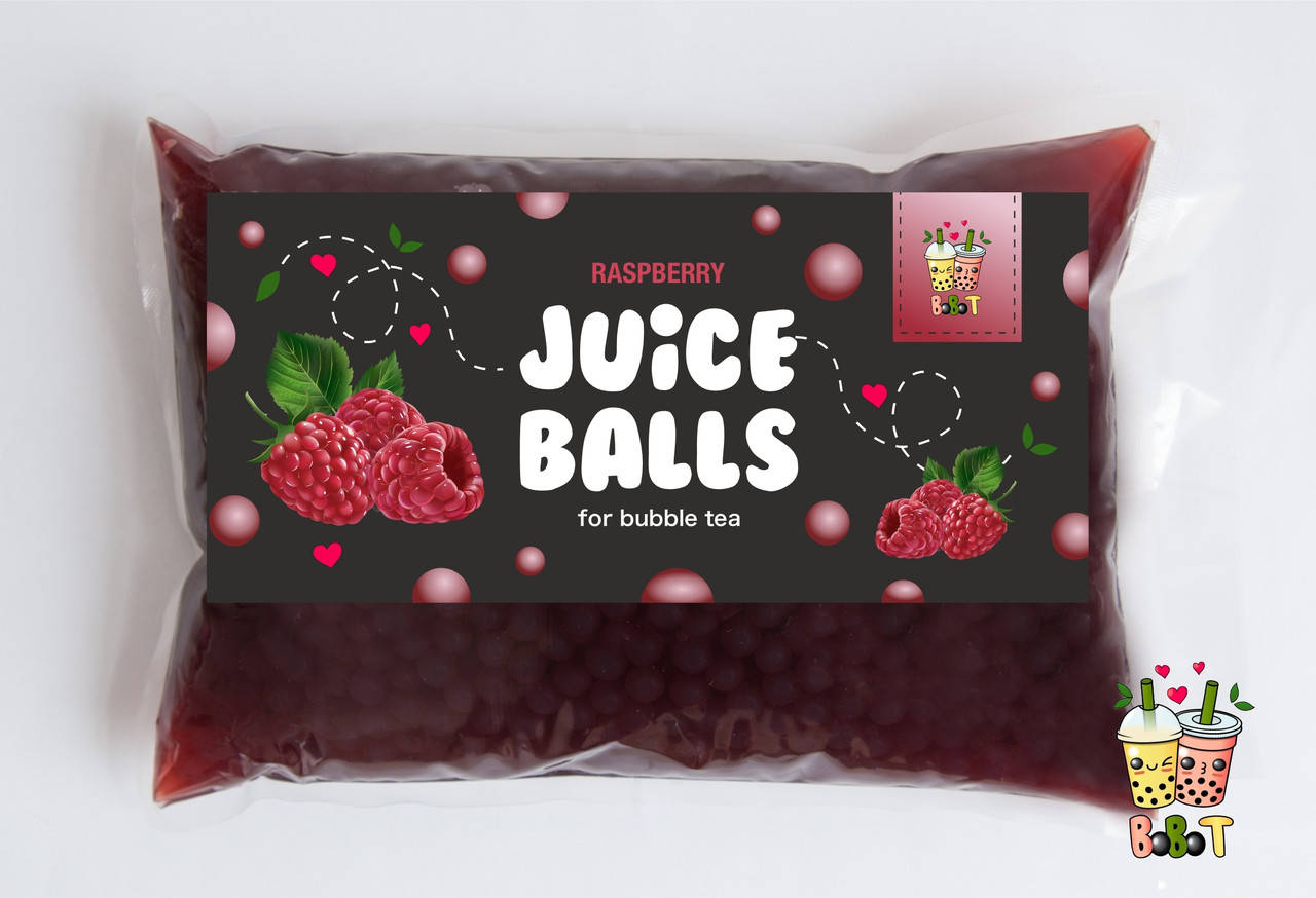 

Bubble tea Перлини Малина 1.8кг ТМ "BoBo T”