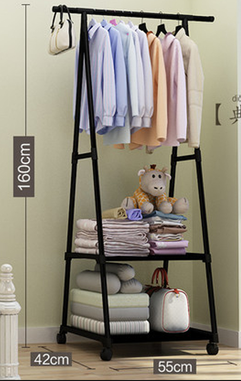 

Напольная передвижная вешалка для одежды THE NEW COAT RACK, Черный