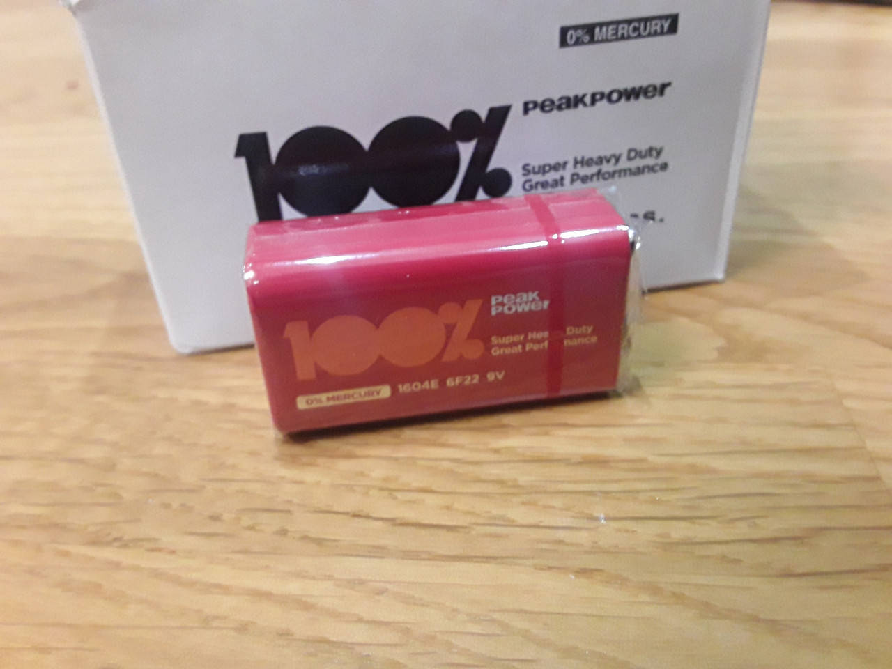 

Батарейка GP крона 100% Peak Power 9V