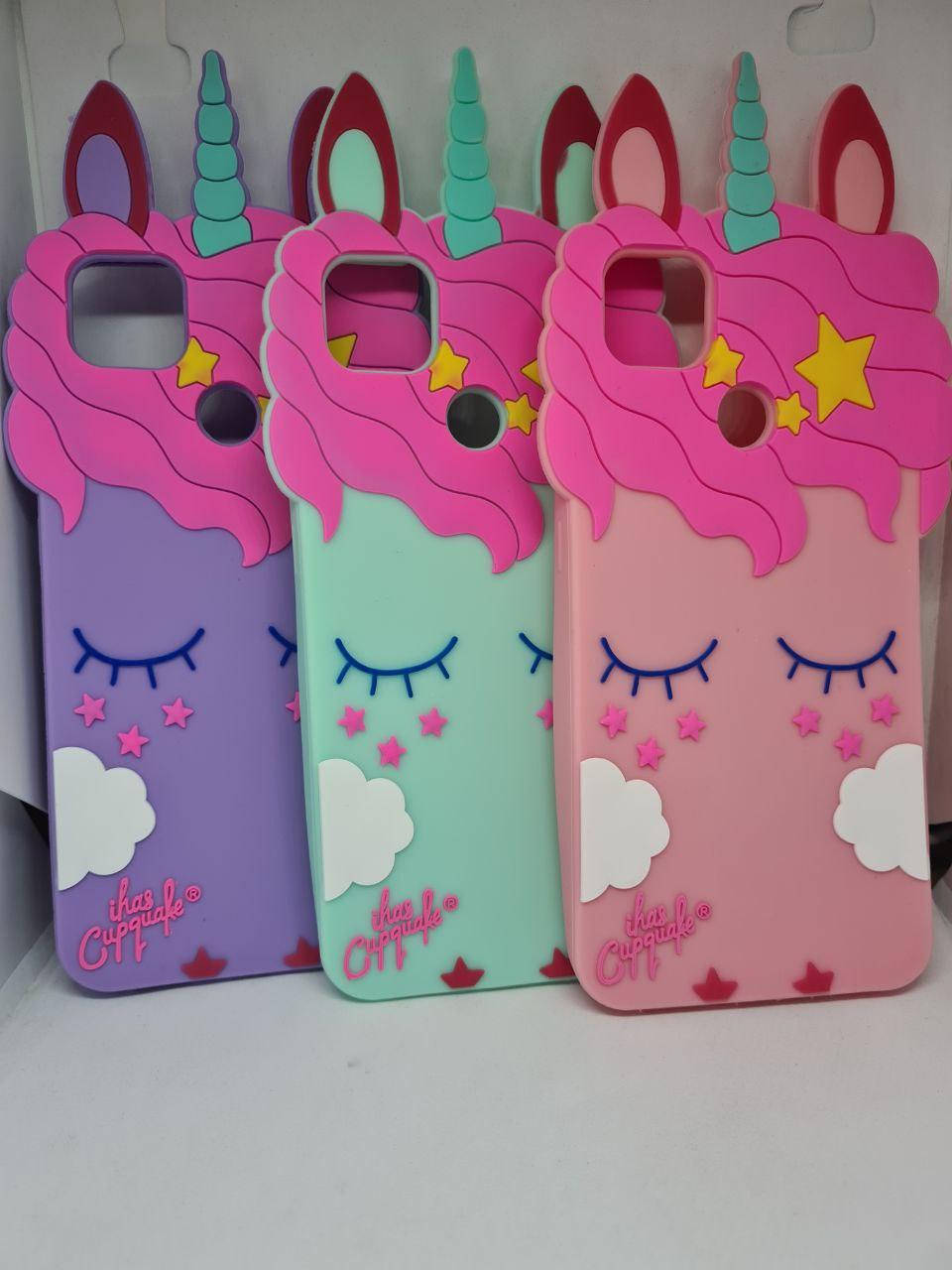 

Резиновый 3D чехол для Xiaomi Redmi 9C Пони Единорог, Разные цвета