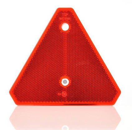 

✅Светоотражатель WAS 839 (треугольный красный),