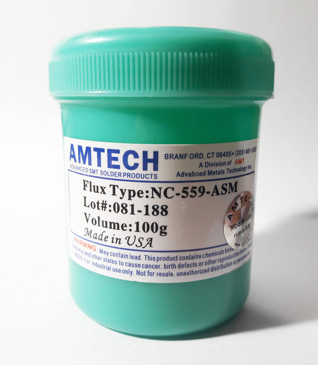 

Флюс паста Amtech NC-559-ASM 100г (Банка) для BGA пайки