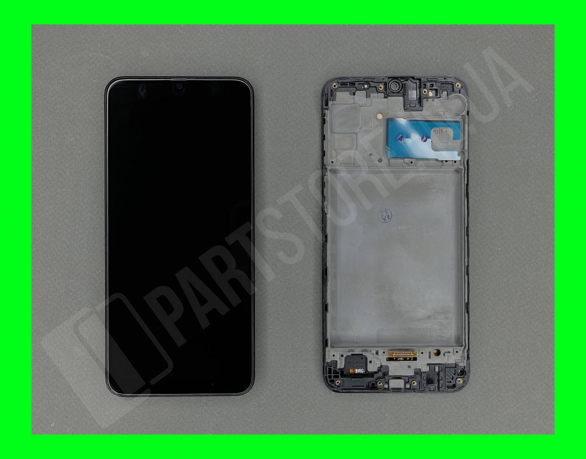 

Дисплей модуль Samsung SM M315 OLED M31 Black 2020 в сборе с рамкой, Черный