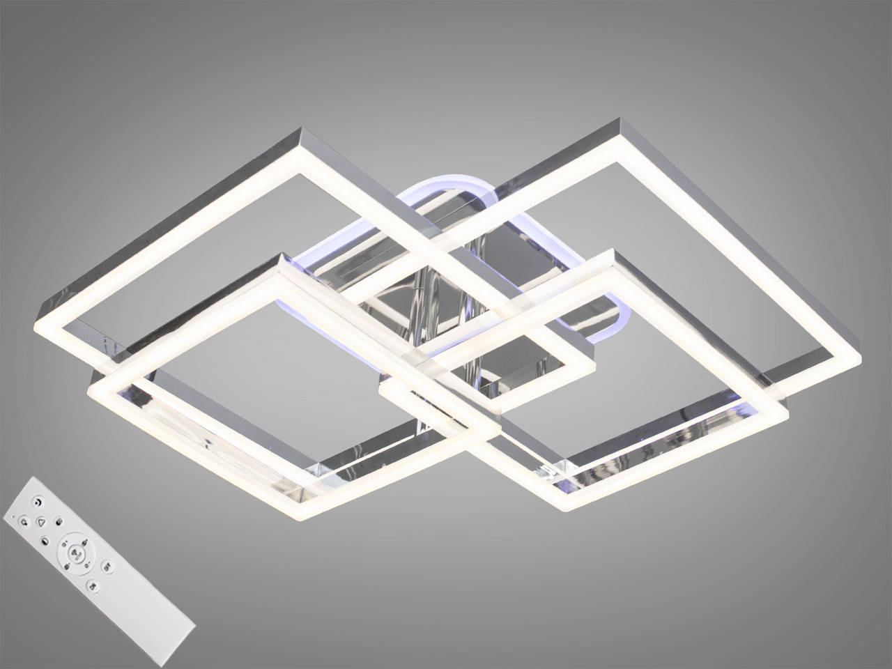 

Светодиодная люстра Люстра с пультом 11015/2+2HR LED 3color