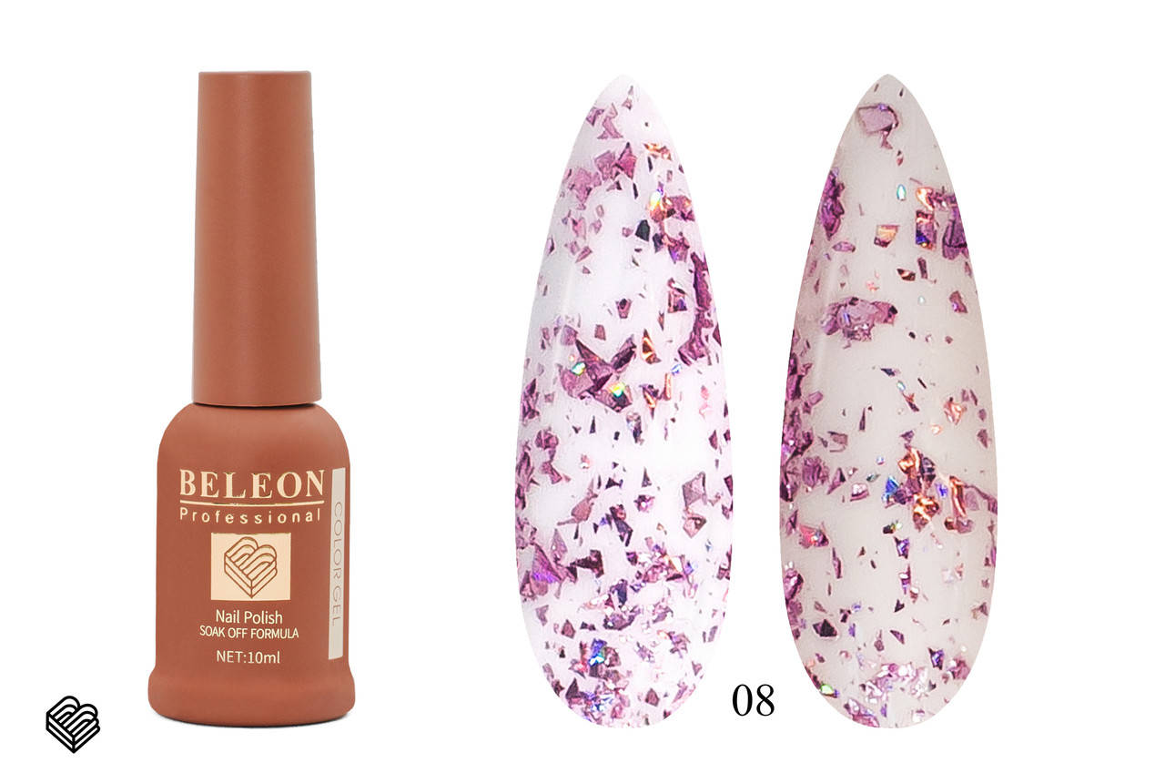 

Топ с шиммером BELEON (Shimmer Top) 10мл №08