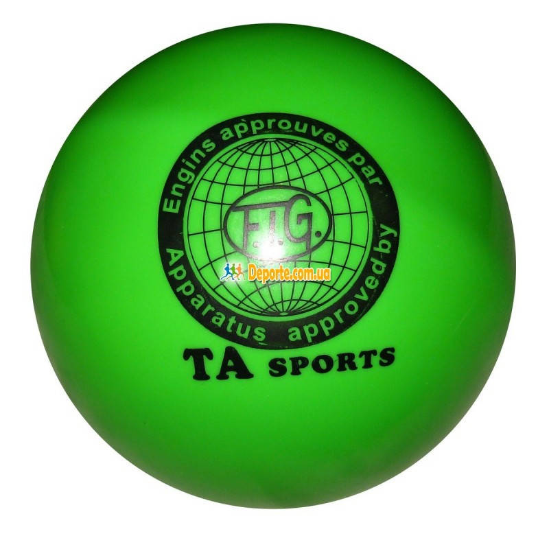 

Мяч гимнастический d-19 зелёный Т-8