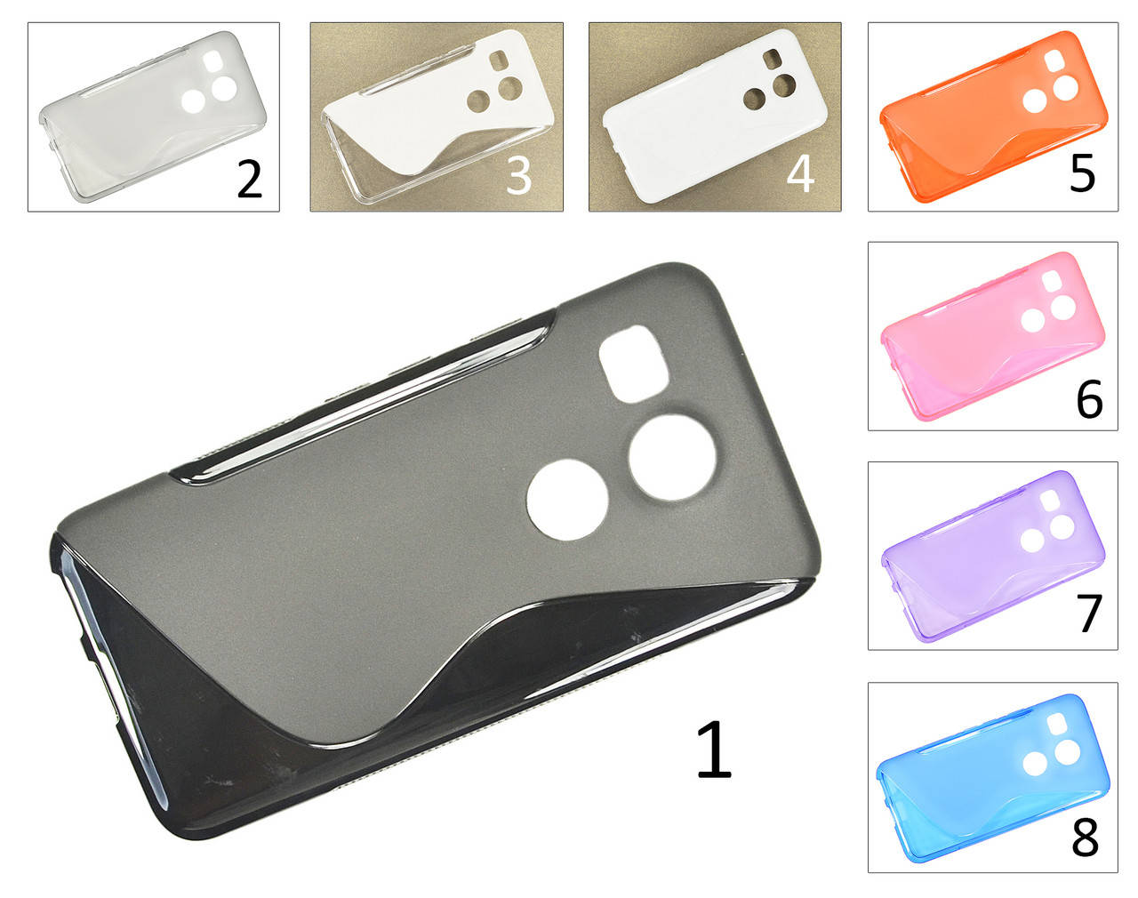 

Силиконовый чехол для LG Nexus 5x H791