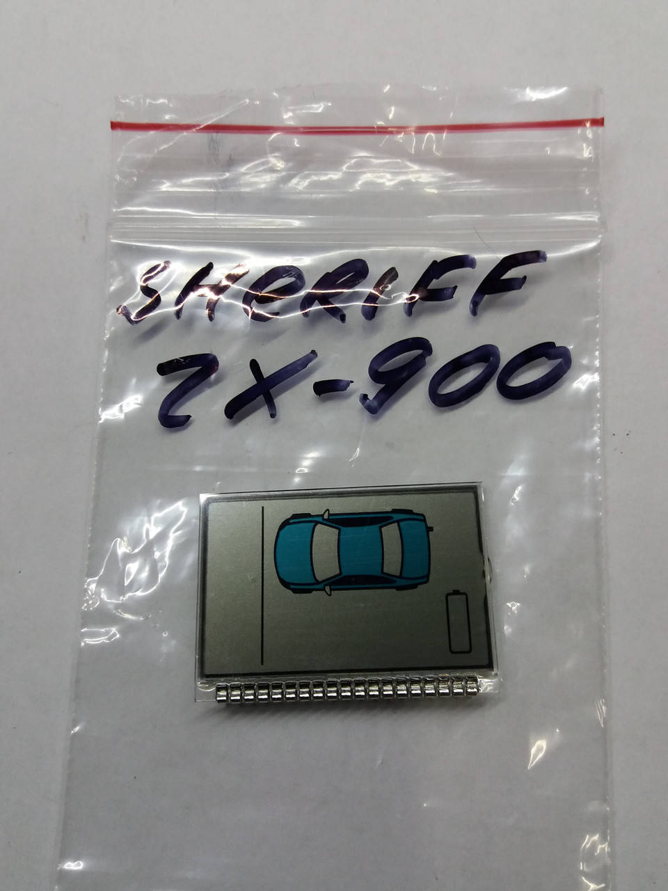 

Экран брелка сигнализации SHERIFF ZX-900