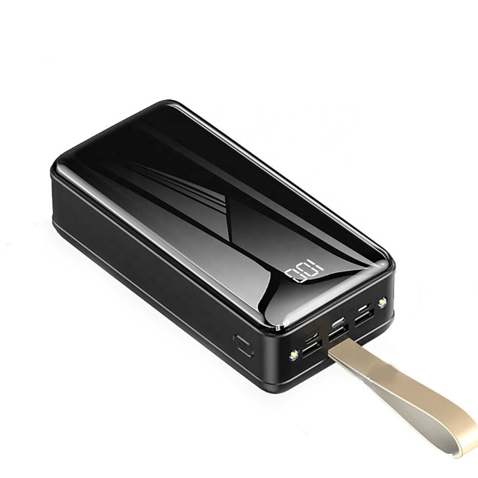 

Внешний аккумулятор повербанк (Power Bank) WUW-Y86 50000 mAh Black