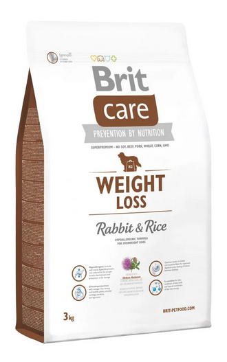

Brit Care Weight Loss Rabbit & Rice 3кг для собак с избыточным весом